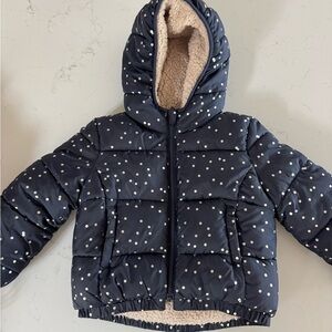 GAP Kids Cream Sherpa Jacket